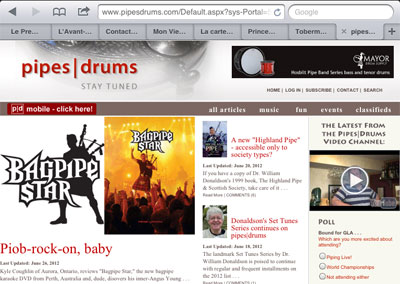 Pipes Drums review
